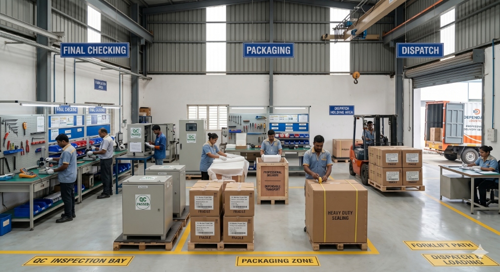 Quality Inspection and Dispatch